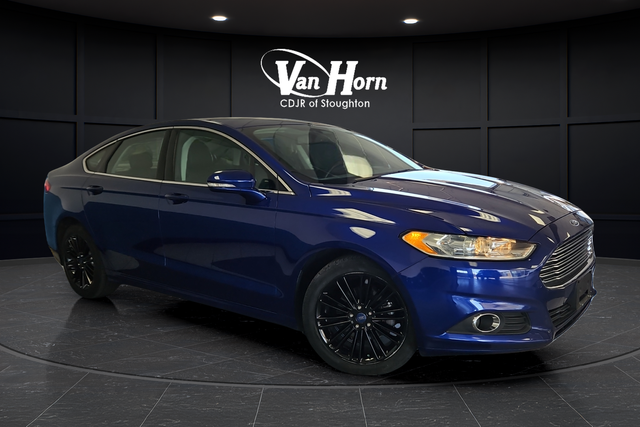 Deep Impact Blue Metallic 2016 Ford Fusion Sedan Front-Wheel Drive 6-Speed Automatic