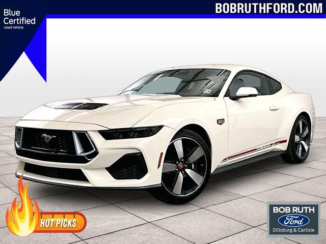 2025 Ford Mustang GT Premium White at Bob Ruth Ford
