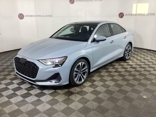 Arrow Gray Pearl Effect 2026 Audi A3 Sedan All-Wheel Drive 7-Speed Automatic