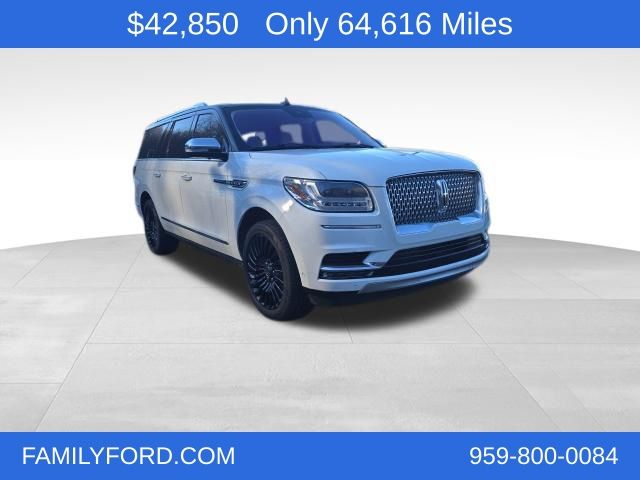 White 2020 Lincoln Navigator L Black Label 4WD SUV / Crossover Four-Wheel Drive Automatic