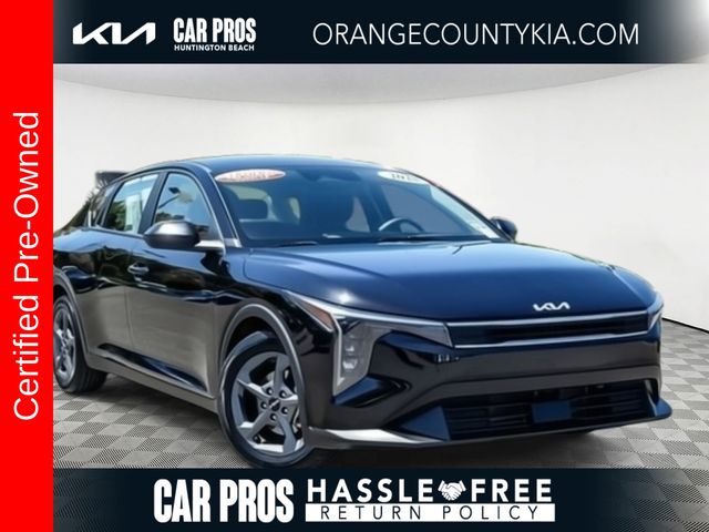 Aurora Black Pearl 2025 Kia K4 LXS FWD Sedan Front-Wheel Drive Continuously Variable Transmission