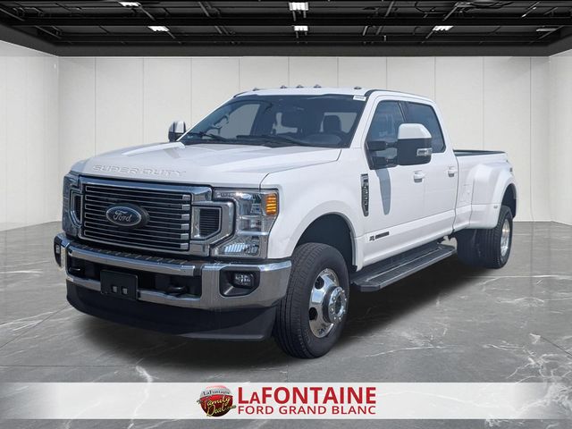 Oxford White 2022 Ford F-350 Super Duty Lariat Crew Cab LB DRW 4WD Pickup Truck Four-Wheel Drive Automatic