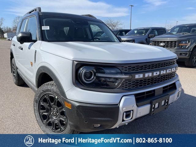 Space White Metallic 2026 Ford Bronco Sport Badlands AWD SUV / Crossover All-Wheel Drive 8-Speed Automatic