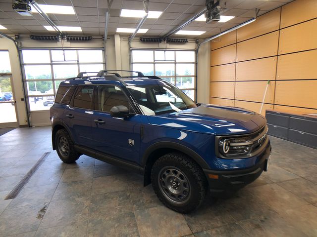 Blue Metallic 2023 Ford Bronco Sport SUV / Crossover All-Wheel Drive 8-Speed Automatic