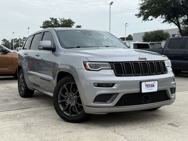 2020 Jeep Grand Cherokee Overland Silver at Emmons Autoplex
