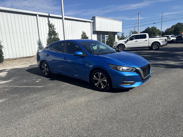 Used 2022 Blue Nissan SV image 3