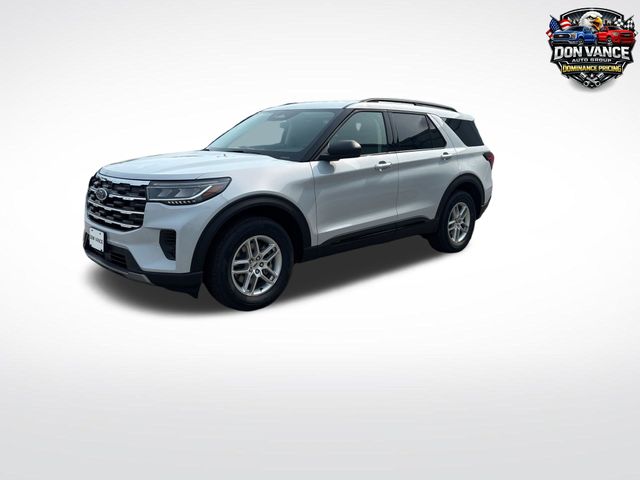 Space White Metallic 2026 Ford Explorer SUV / Crossover All-Wheel Drive Automatic