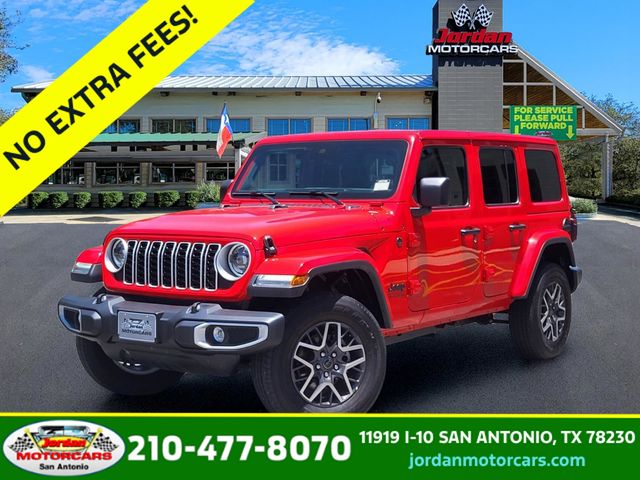 Firecracker Red Clearcoat 2025 Jeep Wrangler SUV / Crossover Four-Wheel Drive 8-Speed Automatic
