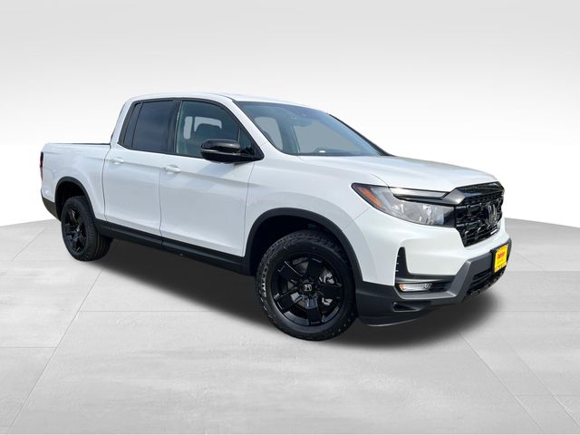 Platinum White Pearl 2026 Honda Ridgeline Black Edition AWD Pickup Truck All-Wheel Drive 9-Speed Automatic