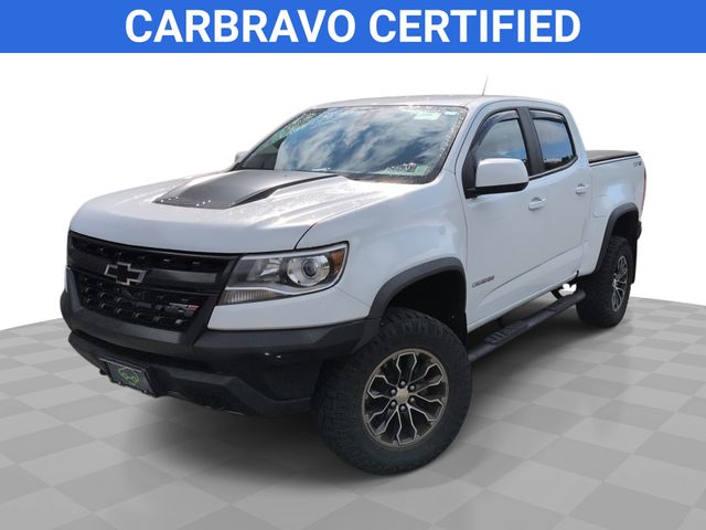 Summit White 2018 Chevrolet Colorado Pickup Truck Four-Wheel Drive 8-Speed Automatic