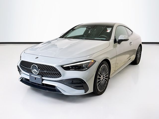 Gray (MANUFAKTUR Alpine Grey) 2025 Mercedes-Benz CLE Coupe All-Wheel Drive 9-Speed Automatic