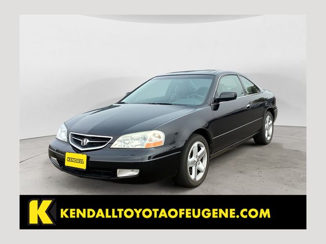 Black 2002 Acura CL 3.2 Type-S FWD Coupe Front-Wheel Drive 5-Speed Automatic