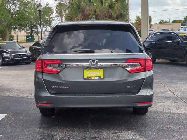 Used 2018 Honda Odyssey Elite 4D Passenger Van