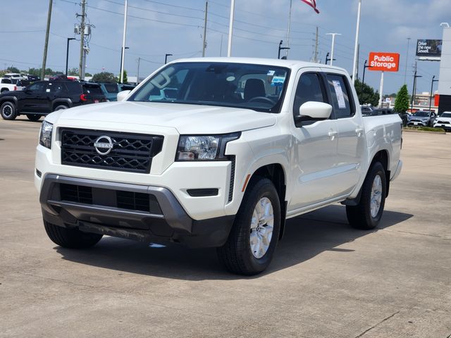 2022 Nissan Frontier SV White at Central Houston Nissan