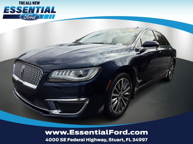 Sapphire Blue 2017 Lincoln MKZ Premiere FWD Sedan Front-Wheel Drive 6-Speed Automatic