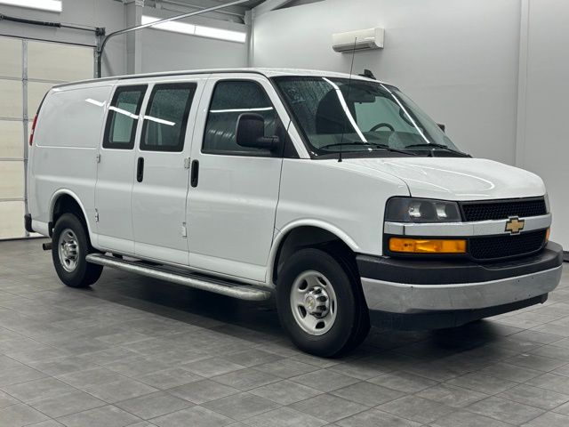 Summit White 2024 Chevrolet Express Cargo Van Rear-Wheel Drive 8-Speed Automatic Overdrive