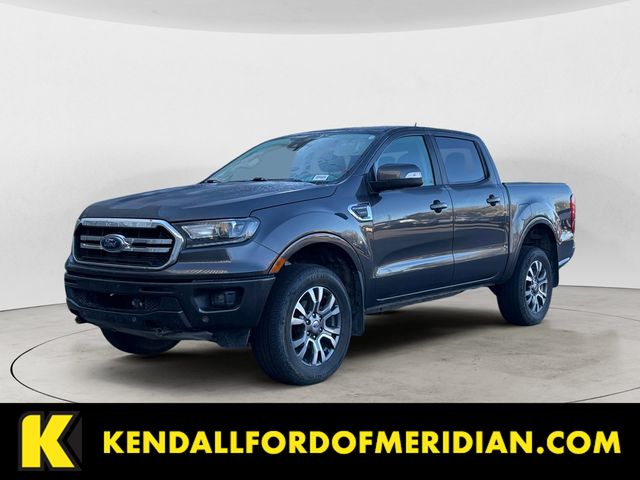 Gray (Magnetic) 2019 Ford Ranger Lariat SuperCrew 4WD Pickup Truck Four-Wheel Drive Automatic