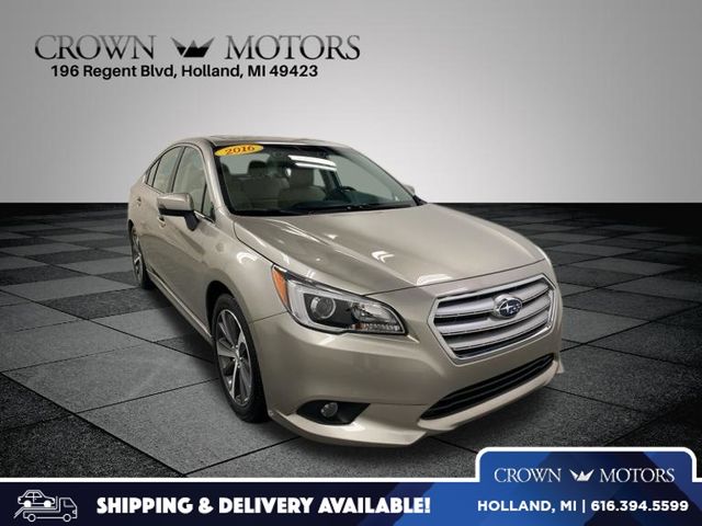 Gray (Tungsten Metallic) 2016 Subaru Legacy 2.5i Limited AWD Sedan All-Wheel Drive Continuously Variable Transmission
