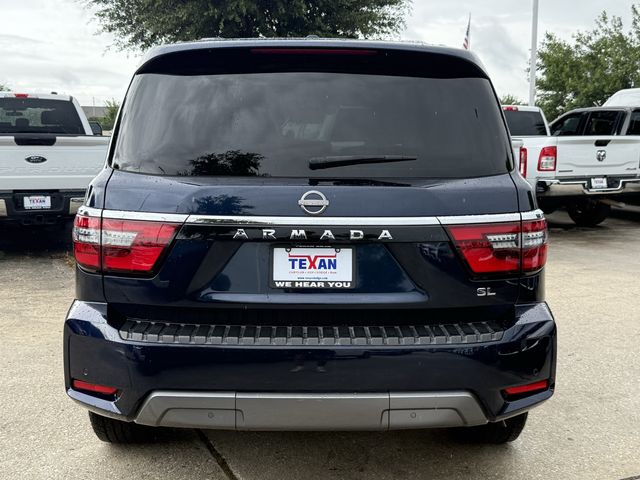 2022 Nissan Armada SL Blue at Bravo Nissan