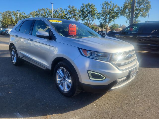 Ingot Silver Metallic 2017 Ford Edge SUV / Crossover All-Wheel Drive 6-Speed Automatic