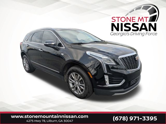 Stellar Black Metallic 2021 Cadillac XT5 Premium Luxury FWD SUV / Crossover Front-Wheel Drive 9-Speed Automatic