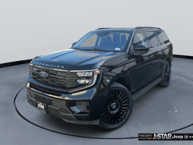 Black Metallic 2025 Ford Expedition SUV / Crossover Four-Wheel Drive Automatic
