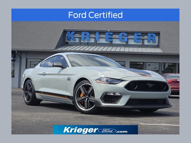 Fighter Jet Gray 2023 Ford Mustang Mach 1 Fastback RWD Coupe Rear-Wheel Drive Automatic