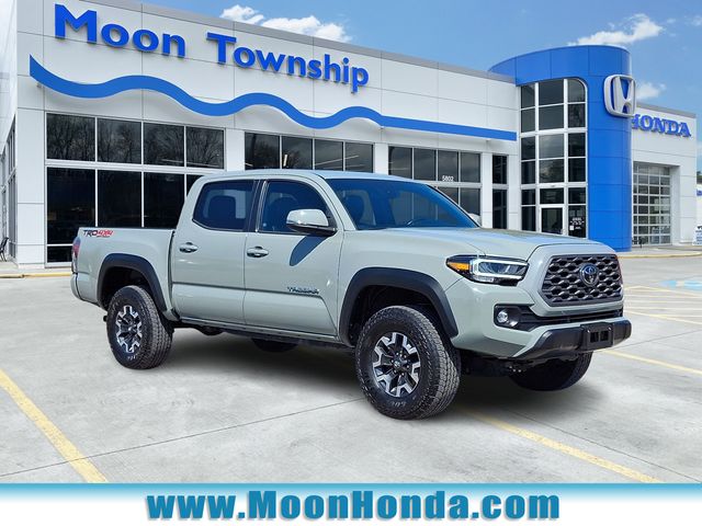 Lunar Rock 2023 Toyota Tacoma TRD Off Road Double Cab 4WD Pickup Truck Four-Wheel Drive 6-Speed Automatic