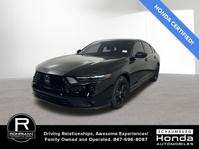2025 Honda Accord Negro (Crystal Black Pearl) Sedán Tracción delantera Transmisión variable continua