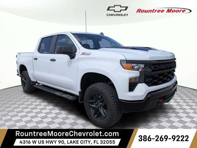 Summit White 2024 Chevrolet Silverado 1500 Pickup Truck Four-Wheel Drive Automatic