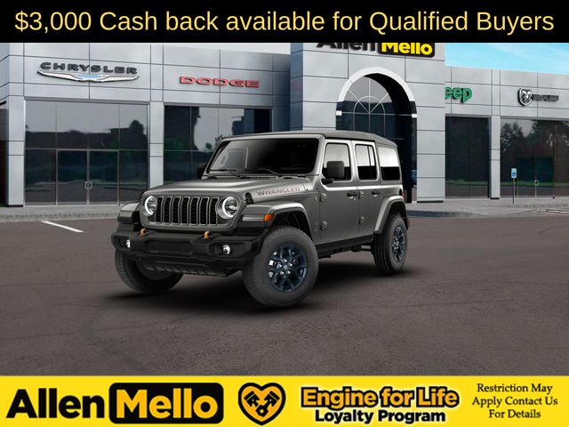 Gray (Granite Crystal Metallic Clearcoat) 2026 Jeep Wrangler SUV / Crossover 8-Speed Automatic