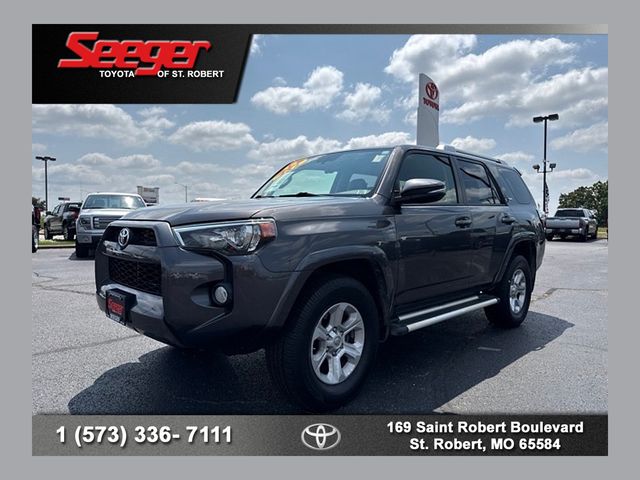 Magnetic Gray Metallic 2018 Toyota 4Runner SUV / Crossover Four-Wheel Drive 5-Speed Automatic Overdrive
