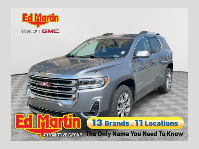 Gray (Steel Metallic) 2020 GMC Acadia SLT AWD SUV / Crossover Four-Wheel Drive 9-Speed Automatic