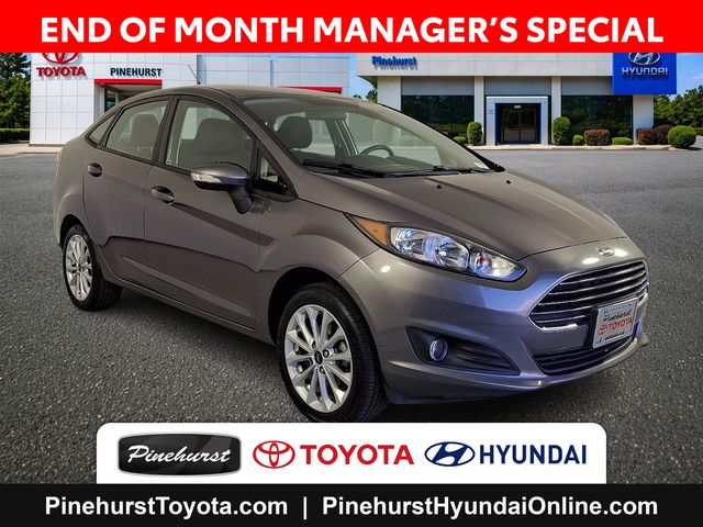 Gray 2014 Ford Fiesta SE Sedan Front-Wheel Drive 6-Speed Automatic