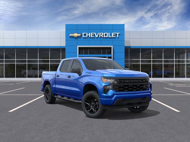 Riptide Blue Metallic 2026 Chevrolet Silverado 1500 Pickup Truck Four-Wheel Drive 8-Speed Automatic