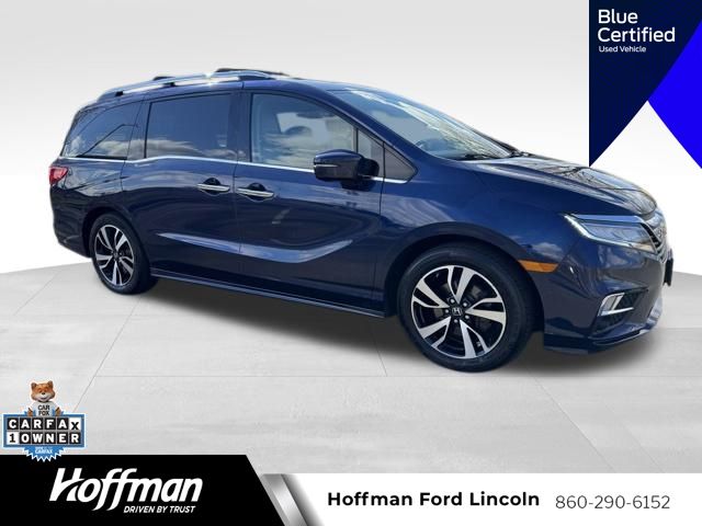 Black (Obsidian Blue Pearl) 2018 Honda Odyssey Touring Elite FWD Minivan Front-Wheel Drive Automatic