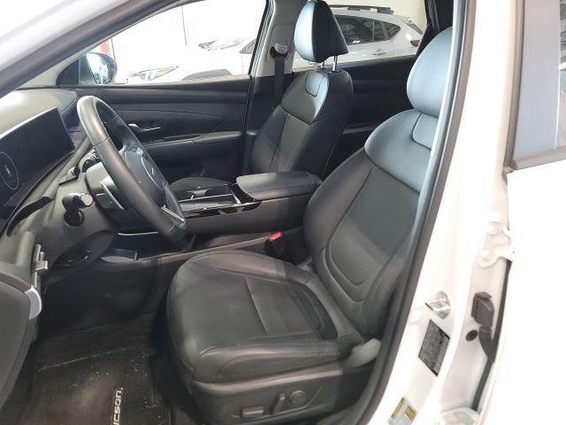 2025 Creamy White Pearl Hyundai Tucson Hybrid SEL Convenience AWD SUV