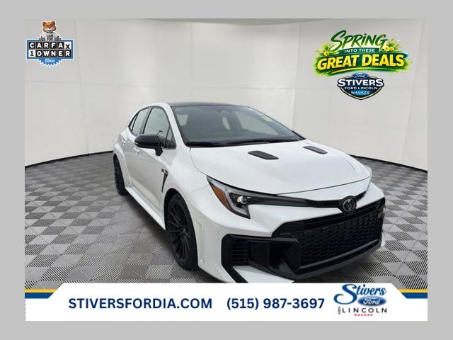 White 2025 Toyota GR Corolla Premium AWD Hatchback All-Wheel Drive