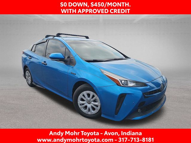 Electric Storm Blue 2022 Toyota Prius Hatchback Front-Wheel Drive Continuously Variable Transmission
