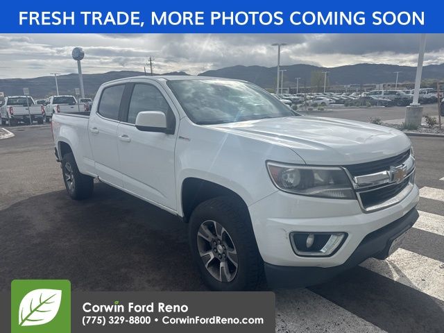 Summit White 2019 Chevrolet Colorado LT Crew Cab 4WD Pickup Truck Four-Wheel Drive 6-Speed Automatic