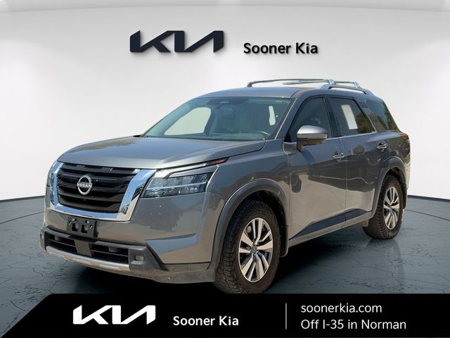 Gray (Gun Metallic) 2022 Nissan Pathfinder SUV / Crossover All-Wheel Drive 9-Speed Automatic