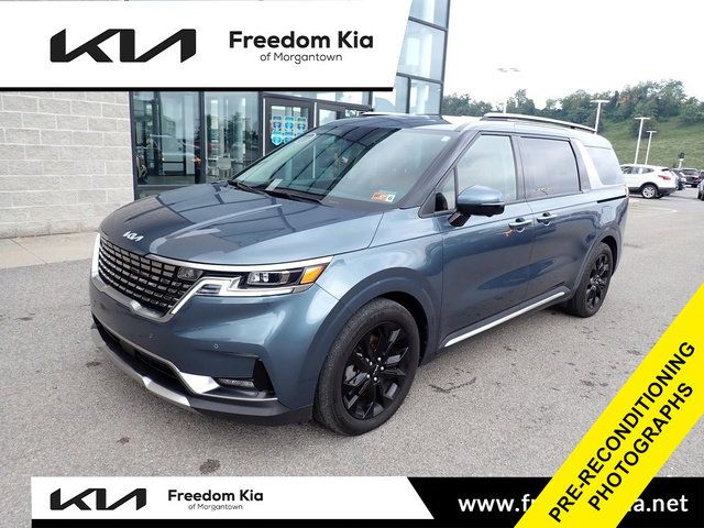 Astra Blue 2024 Kia Carnival Minivan Front-Wheel Drive 8-Speed Automatic