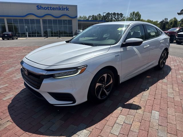 Platinum White Pearl 2022 Honda Insight EX FWD Sedan Front-Wheel Drive Continuously Variable Transmission