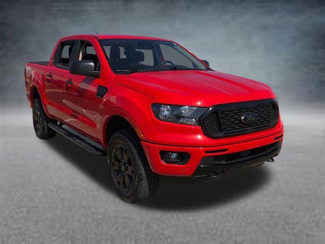 Race Red 2023 Ford Ranger Pickup Truck Four-Wheel Drive Automatic