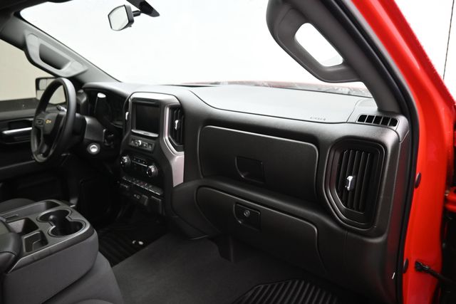 2021 Red Hot Chevrolet Silverado 1500 Custom 4X4 Truck
