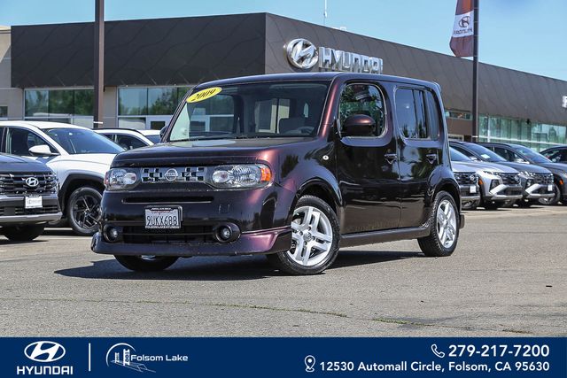 Brown (Bitter Chocolate Pearl) 2009 Nissan Cube SL Wagon Front-Wheel Drive Continuously Variable Transmission