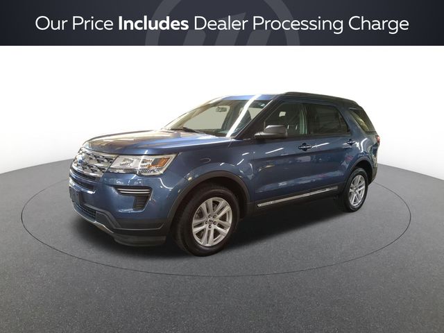 Blue Metallic 2018 Ford Explorer SUV / Crossover All-Wheel Drive 6-Speed Automatic