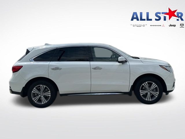 White Diamond Pearl 2019 Acura MDX SUV / Crossover Front-Wheel Drive 9-Speed Automatic