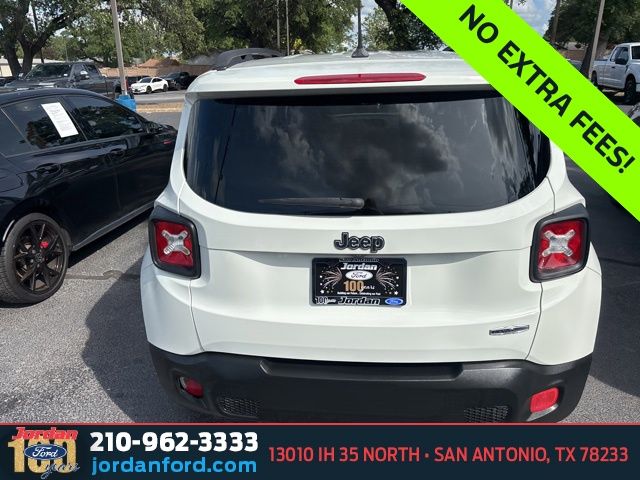 Used Car 2017 Jeep Renegade  Latitude For Sale Under $15,000 In San Antonio, Texas