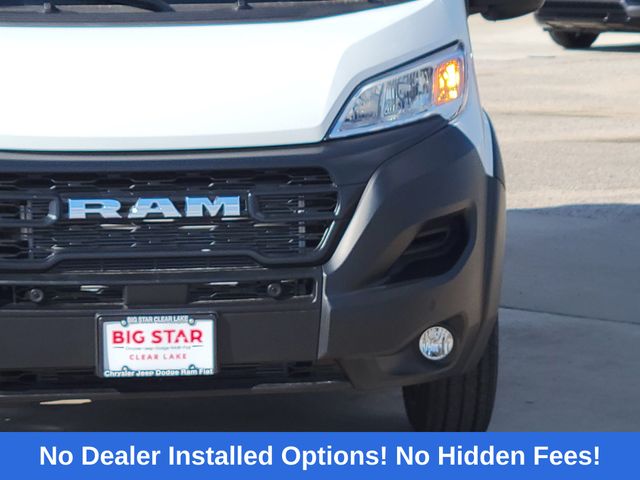 2026 Ram ProMaster 1500 Low Roof White at Mac Haik CDJR North Houston
